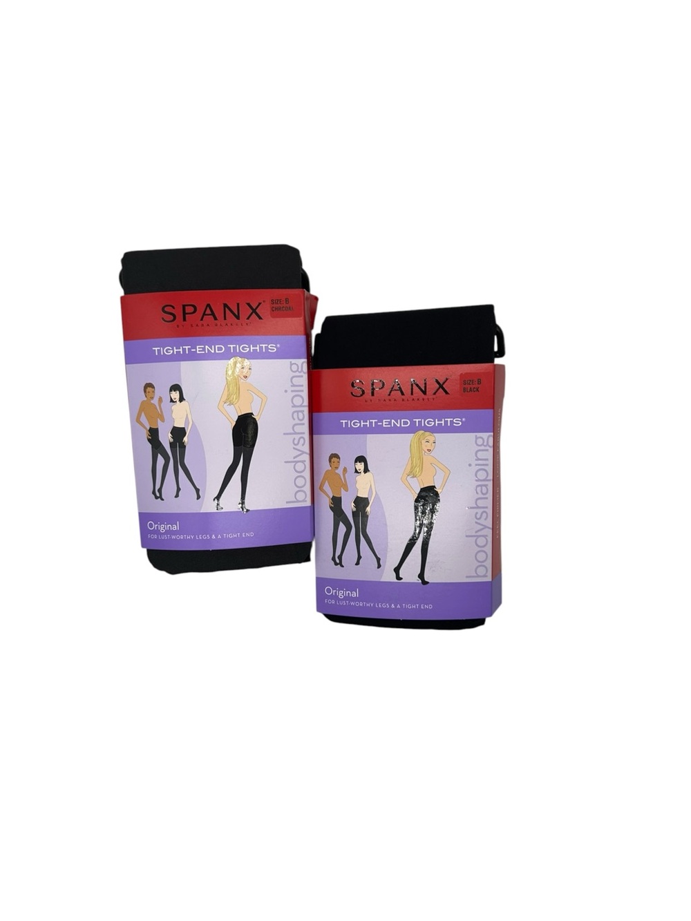 2 SPANX Bodyshaping Tight End Tights
